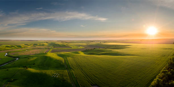 istock May Sunrise Panoramic on the Midwest Plains 692240492