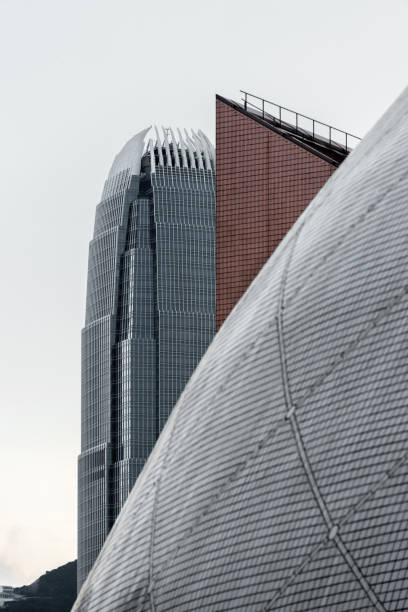 istock Modern corporate buildings in Central Hong Kong 692253532