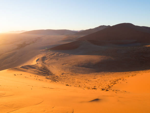 istock Sunrise at Dune 45 in Namib Desert, Namibia. 692255844