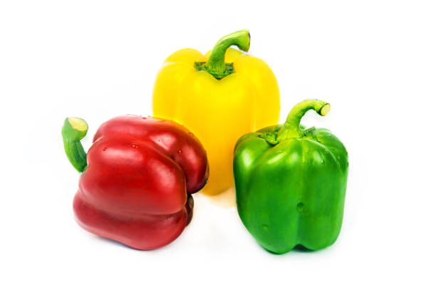 istock Red, yellow and green peppers 692263420