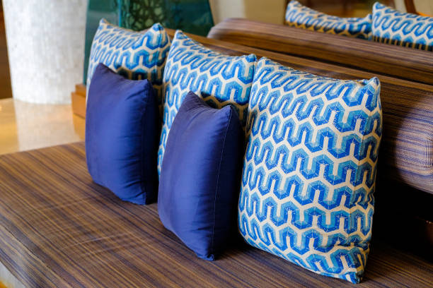 istock modern sofa in modern living room with pillows 692265930