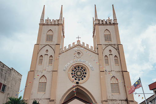 La iglesia de St. Francis Xavier (Malay: Gereja St. Francis Xavier) es una iglesia en la ciudad de Malaca, Malaca, Malasia. photo