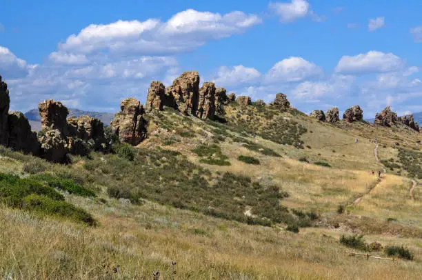 Photo of Devils Backbone is a popular trailhead in Loveland, Colorado