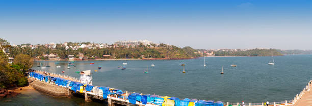 istock The bridge on the Dona Paula cape. Goa. 692306904