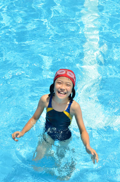 istock Girl swimming in pool 692307150