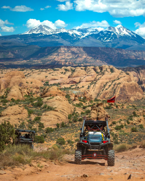 istock Off roading in Moab Utah with friends 692322192