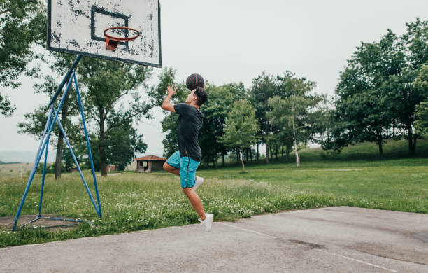 istock Street basketball player 692328800