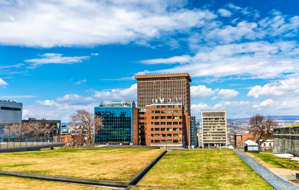 istock Buildings in Quebec City, Canada 692331476