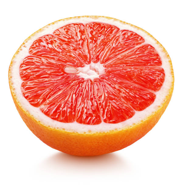 istock half of pink grapefruit citrus fruit isolated on white 692343622