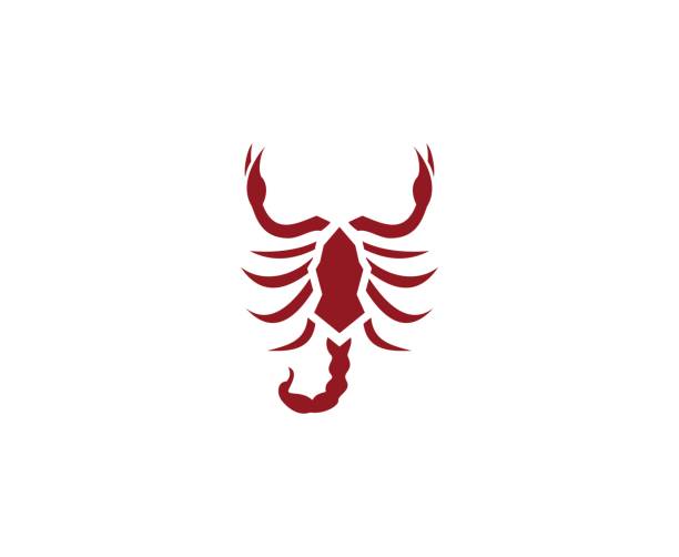 Scorpion icon This illustration/vector you can use for any purpose related to your business. serbia and montenegro stock illustrations
