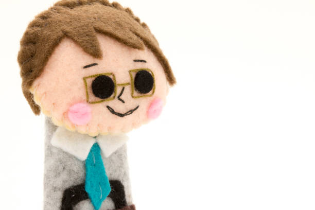 istock Puppet of a smiling businessman 692365152