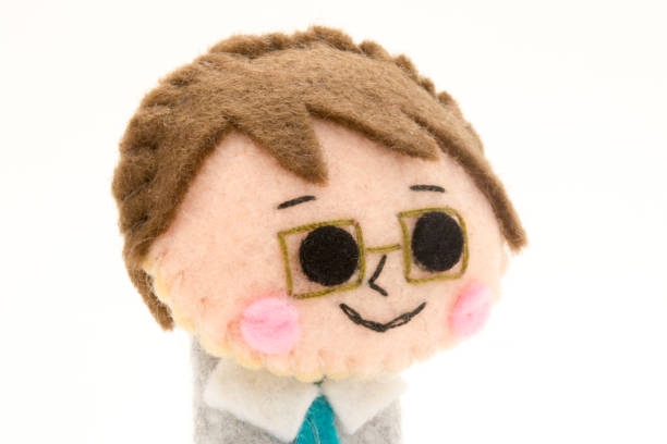 istock Puppet of a smiling businessman 692365192