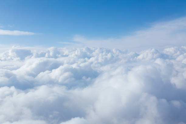 istock Natural soft white clouds over the sky 692365650