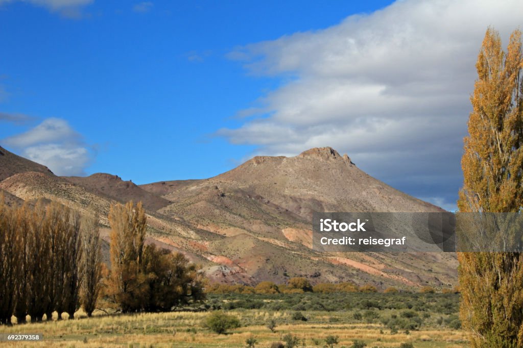 Chibut Beautiful Badlands In The Chubut Valley Argentina Stock Photo ...