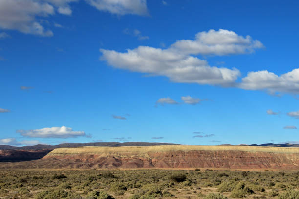 istock Beautiful badlands in the Chubut valley, Argentina 692381542