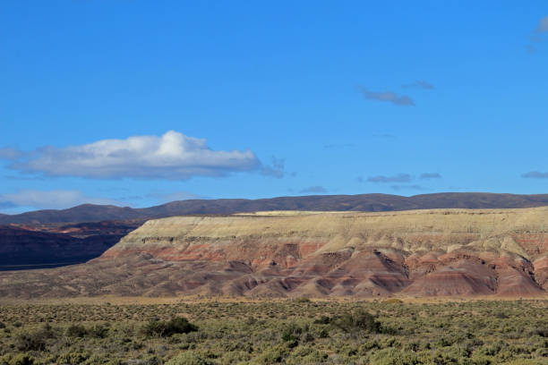 istock Beautiful badlands in the Chubut valley, Argentina 692381624