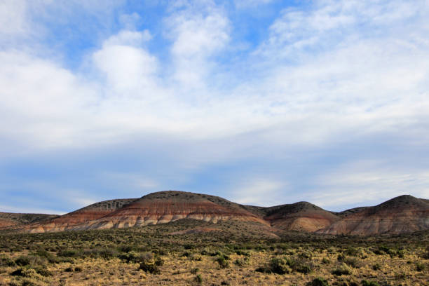istock Beautiful badlands in the Chubut valley, Argentina 692384112