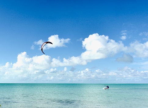 Kitesurfing dreams.