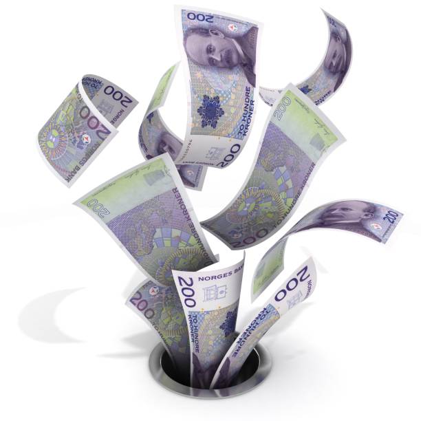 istock Norway krone money down the drain 692399826