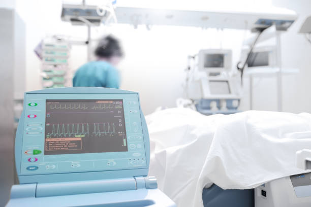 istock Monitoring of heart activity of patient 692438444