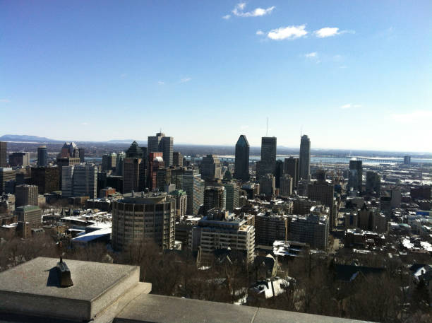 istock Mont Royal Montreal skyline, Canada 692444492