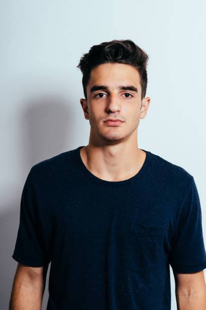 istock Handsome young man with undercut hairstye 692449634