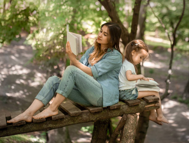 istock Mom and daughter read the book 692465284