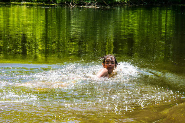 istock Loving the swimming hole 692476266