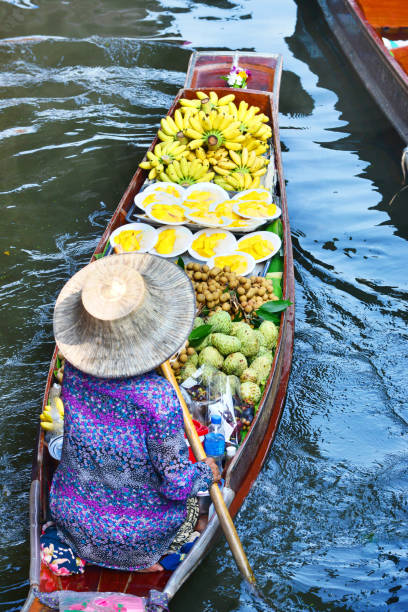 istock Traditional floating market , Thailand. 692476962