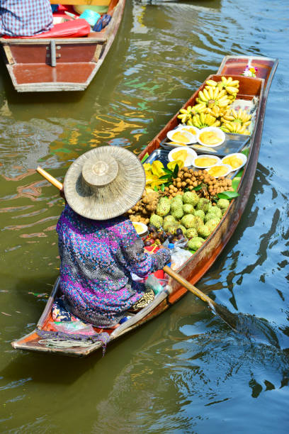 istock Traditional floating market , Thailand. 692477968