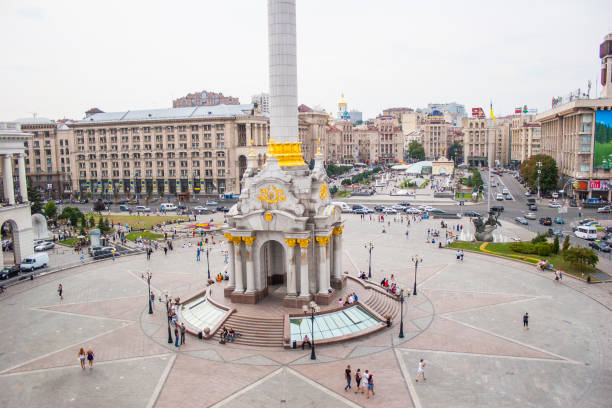 istock Maidan in Kiev in 2009 before the military actions and unrest 692496220
