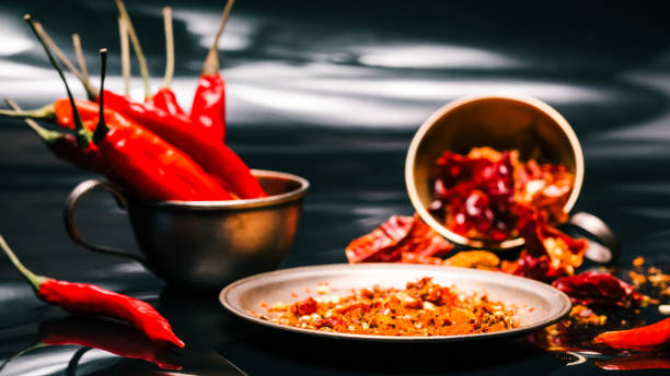 istock Fresh and dried chili 692516626