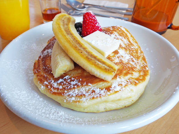 Original hotcake with fruit