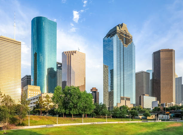 istock skyline of houston in sunset 692530580