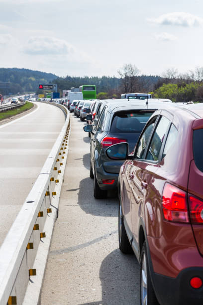 istock Cars in a traffic jam 692533042