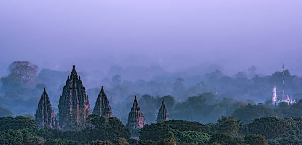 istock Prambanan Temple Fog 692549646