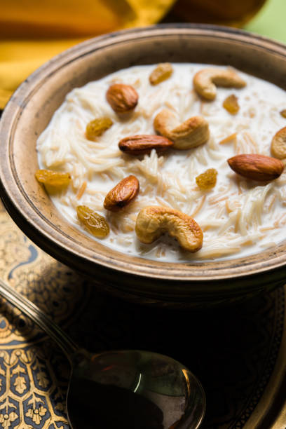 istock Most famous Indian sweet pudding Kheer or semiya khir in a bowl.Selective focus 692552088