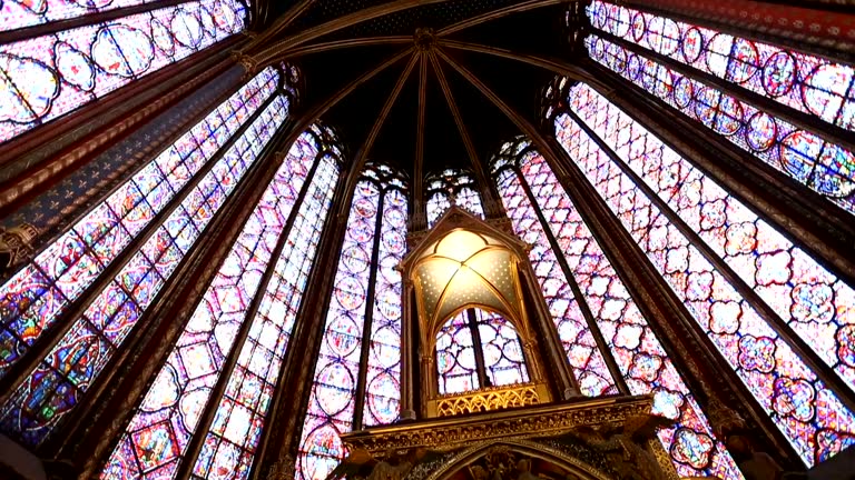 The Sainte Chapelle in Paris