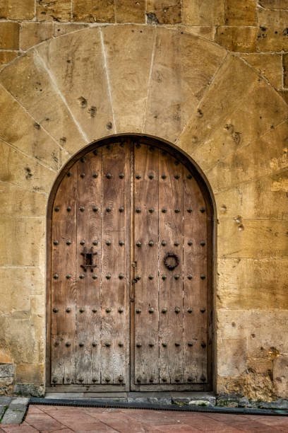 istock Antique door in Europe 692560520