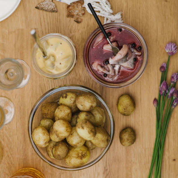 Swedish Midsummer food Svensk midsommar mat