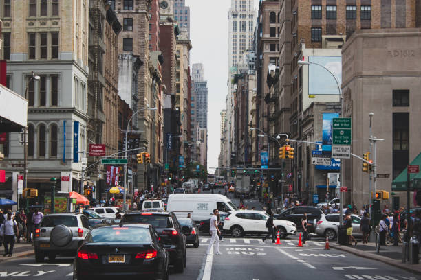 istock Busy Street in New York 692572848