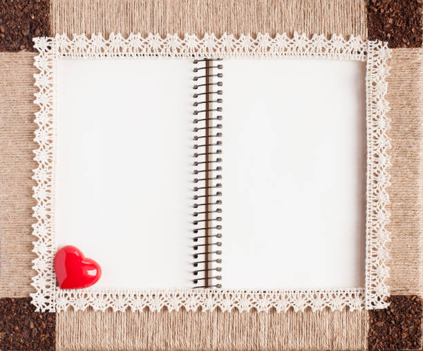 I love you Note with Red Heart