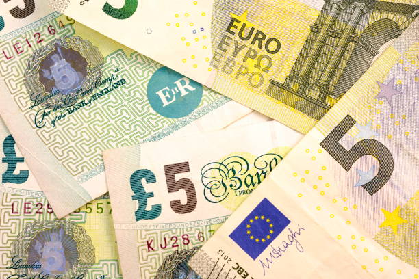 istock Close up USD and EUR, Dollar and Euro currency note 692578038
