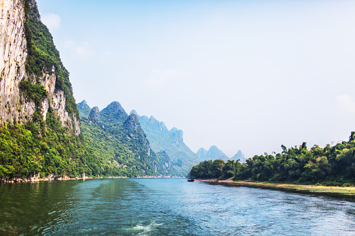 Guilin Hills and Li River in southern China