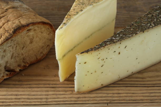 istock Traditional Swiss cheese with homemade bread 692591096