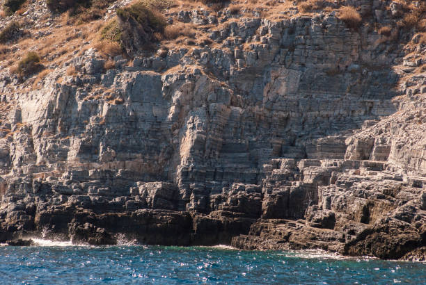 istock Samos island, greece, seen from the sea 692631622