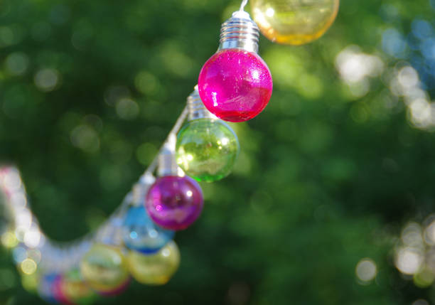 istock Colorful glass bulbs 692640918