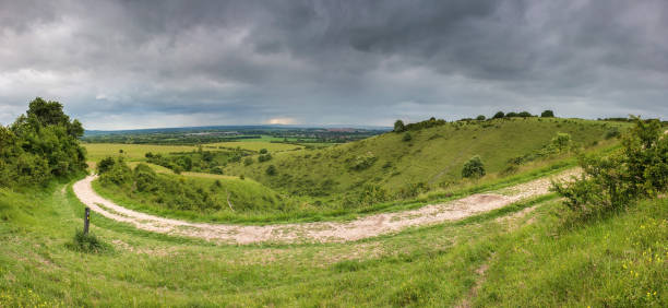 istock British landscape in a stormy day 692654542