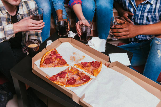 istock International pizza party, friend have fun leisure 692655152