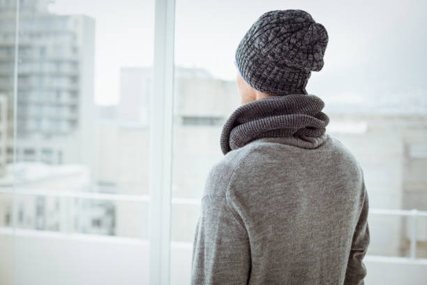 istock Handsome man in warm clothing 692661602